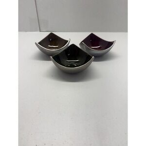 Simplydesignz-Handcrafted Bowls-Set of 3-Enameled Interiors-Made in India